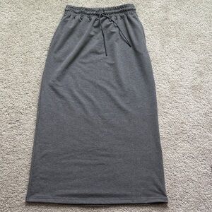 Gray Women's Stretchy Skirt